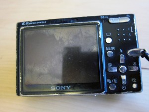 Sony DSC-T9 Back Sony DSC-T9 Back