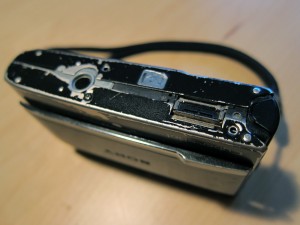 Sony DSC-T9 Bottom Sony DSC-T9 Bottom