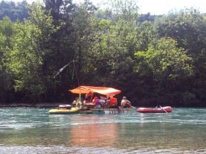 Aare Schlauchboottour - Floss Aare Schlauchboottour - Floss
