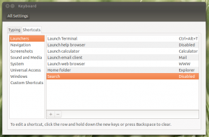 Screenshot globale Tastenkombinationen in Ubuntu Unity Screenshot globale Tastenkombinationen in Ubuntu Unity