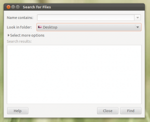 Screenshot Dateisuchdialog in Ubuntu Unity Screenshot Dateisuchdialog in Ubuntu Unity
