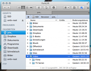 Screenshot Forklift