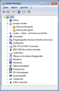 Windows 7 Gerätemanager Windows 7 Gerätemanager