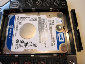 Dell Inspiron 1525 HDD-Adapter 2