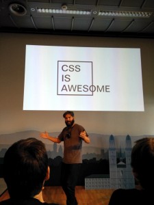 Visalis van Gemert auf der Frontend Conf 2015 in Zürich Visalis van Gemert auf der Frontend Conf 2015 in Zürich
