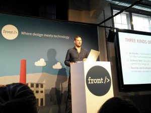Harry Roberts und sein Vortrag "Refactoring CSS Without Losing Your Mind" auf der Frontend Conf 2016 Harry Roberts und sein Vortrag "Refactoring CSS Without Losing Your Mind" auf der Frontend Conf 2016