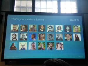 Vortragende der Frontend Conf 2016 Vortragende der Frontend Conf 2016