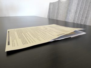 Wahlkarte für den zweiten Wahlgang, Österreichische Bundespräsidentenwahl 2016 mit unzureichender Verklebung
